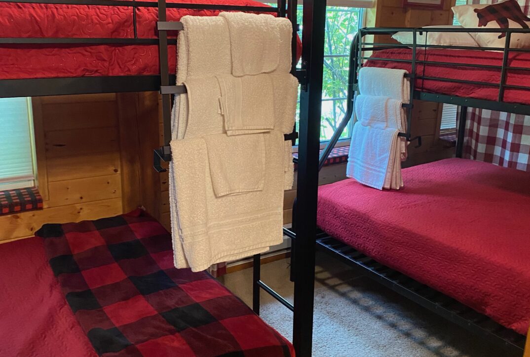 Two bunkbeds